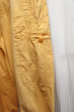 Load image into Gallery viewer, Coldwater Creek - Tangerine Lightweight Cotton, Cropped Cargo Pants w/ Drawstring Hem - Size 14