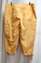 Load image into Gallery viewer, Coldwater Creek - Tangerine Lightweight Cotton, Cropped Cargo Pants w/ Drawstring Hem - Size 14