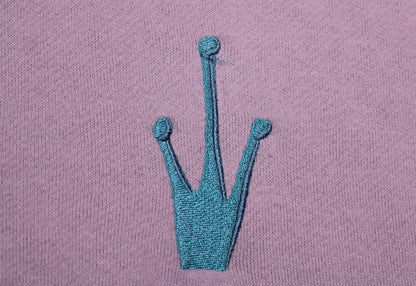 BoxLunch - Disney The Princess and The Frog Icons Collared Crewneck Sweatshirt - Size L