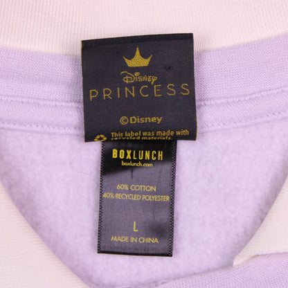 BoxLunch - Disney The Princess and The Frog Icons Collared Crewneck Sweatshirt - Size L
