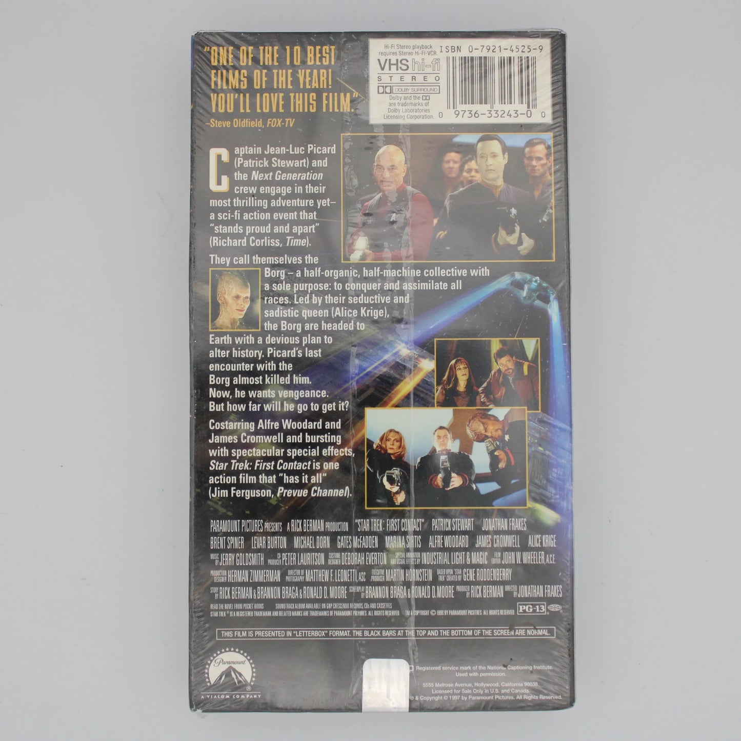 Paramount - Star Trek First Contact VHS - Sealed