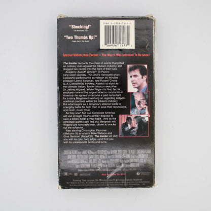 Touchstone Home Video - The Insider VHS - Opened