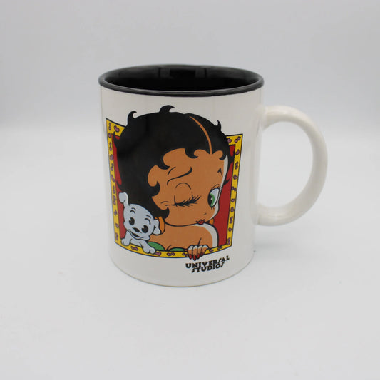 Universal Studios - Vintage - Ceramic Mug featuring Betty Boop and Pudgy