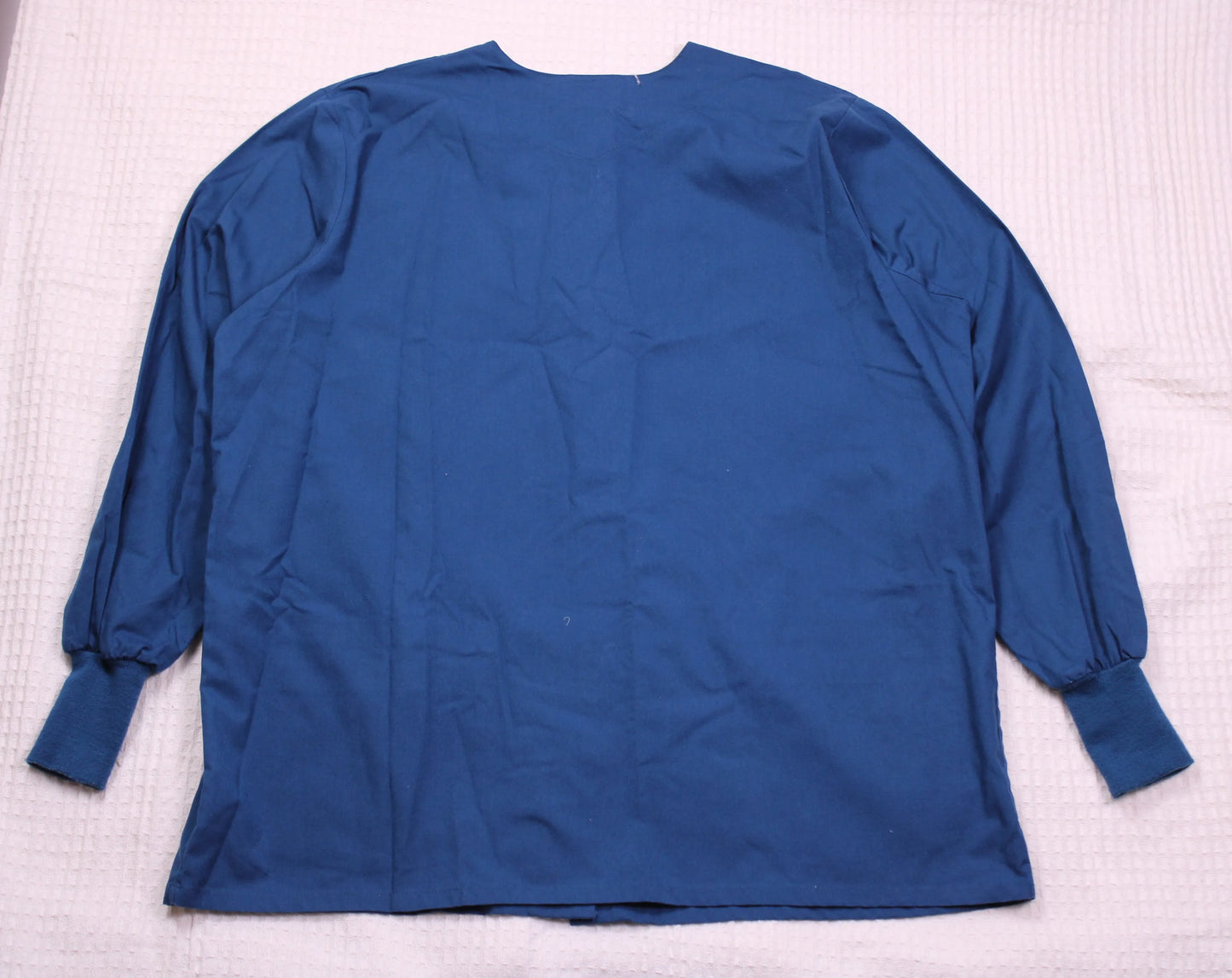 Landdau - Aqua Snap-Front Scrub Jacket - Size XL