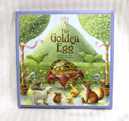 Vintage 2003 -The Golden Egg - A.J. Wood, Maggie Kneen - Cushioned Lift Flap Book