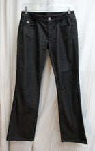 Load image into Gallery viewer, St John - Black Low Rise Stud &amp; Beaded Embellished Back Pocket jeans- Size 2