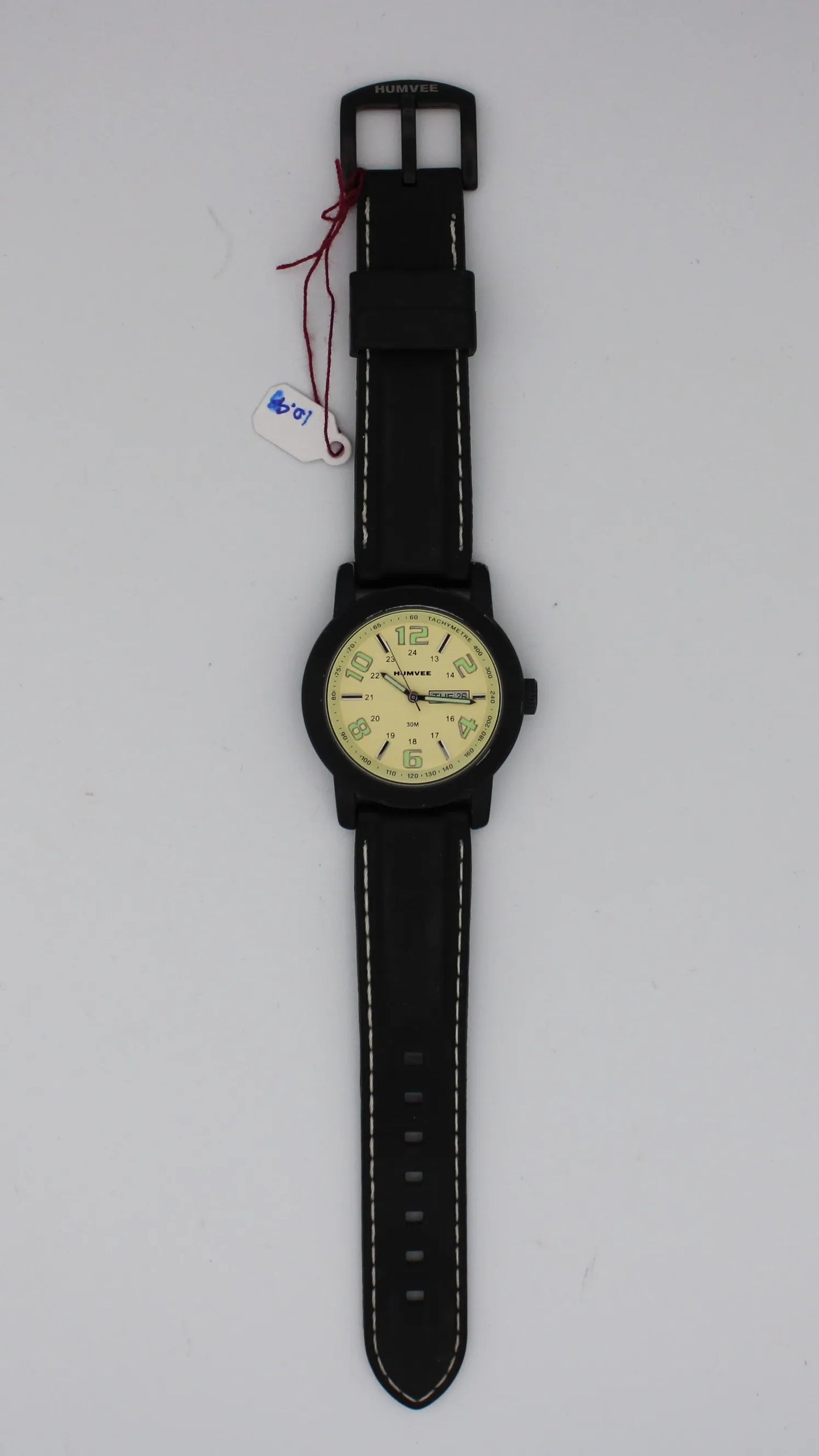 Humvee Black Field Watch