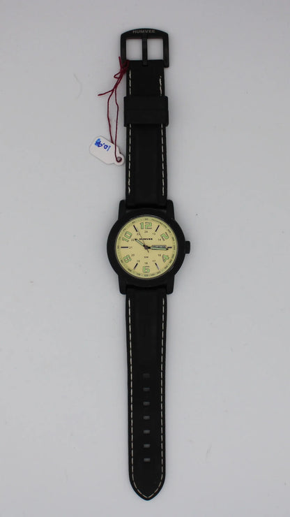 Humvee Black Field Watch