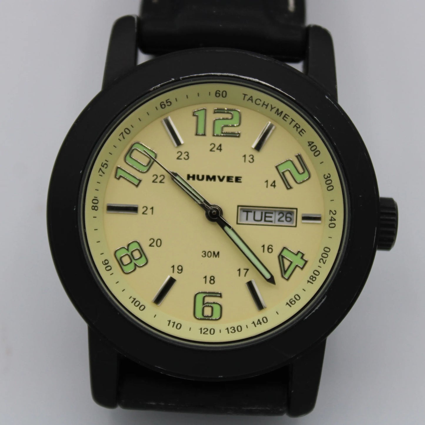 Humvee Black Field Watch