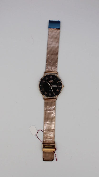 Lige Rose Gold-Tone Stainless Steel Watch