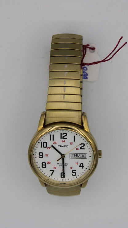Timex Gold-Tone Easy Reader