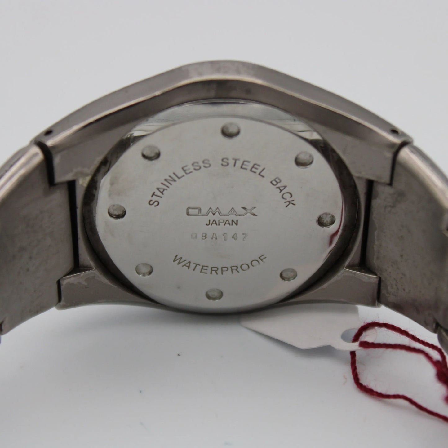 Omax Gunmetal "Space-age" Design Wristwatch