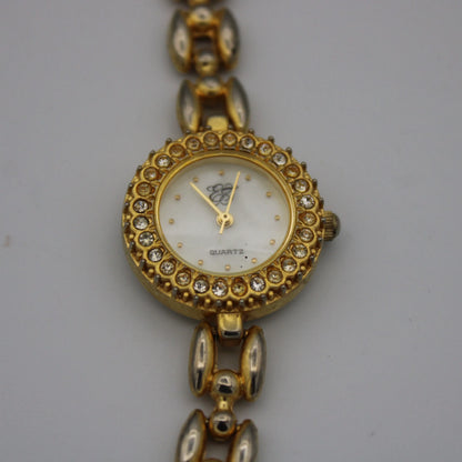 Elizabeth Taylor - Vintage - Gold-Tone Watch With Linked Band