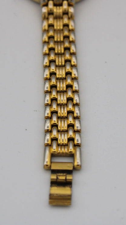 Vintage - Timex Indiglo Gold-Tone Wristwatch