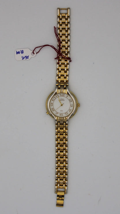 Vintage - Timex Indiglo Gold-Tone Wristwatch