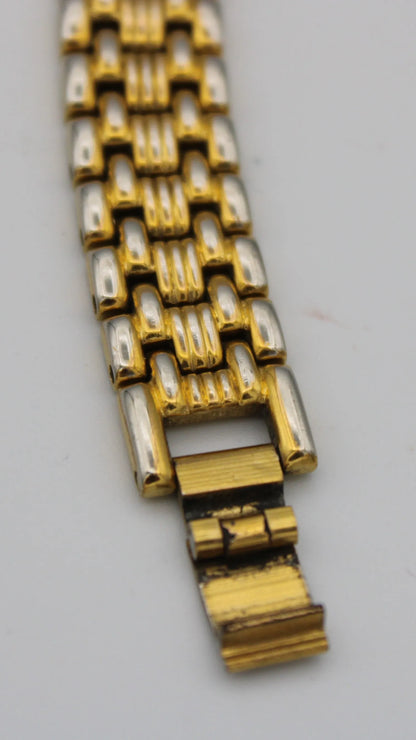 Vintage - Timex Indiglo Gold-Tone Wristwatch