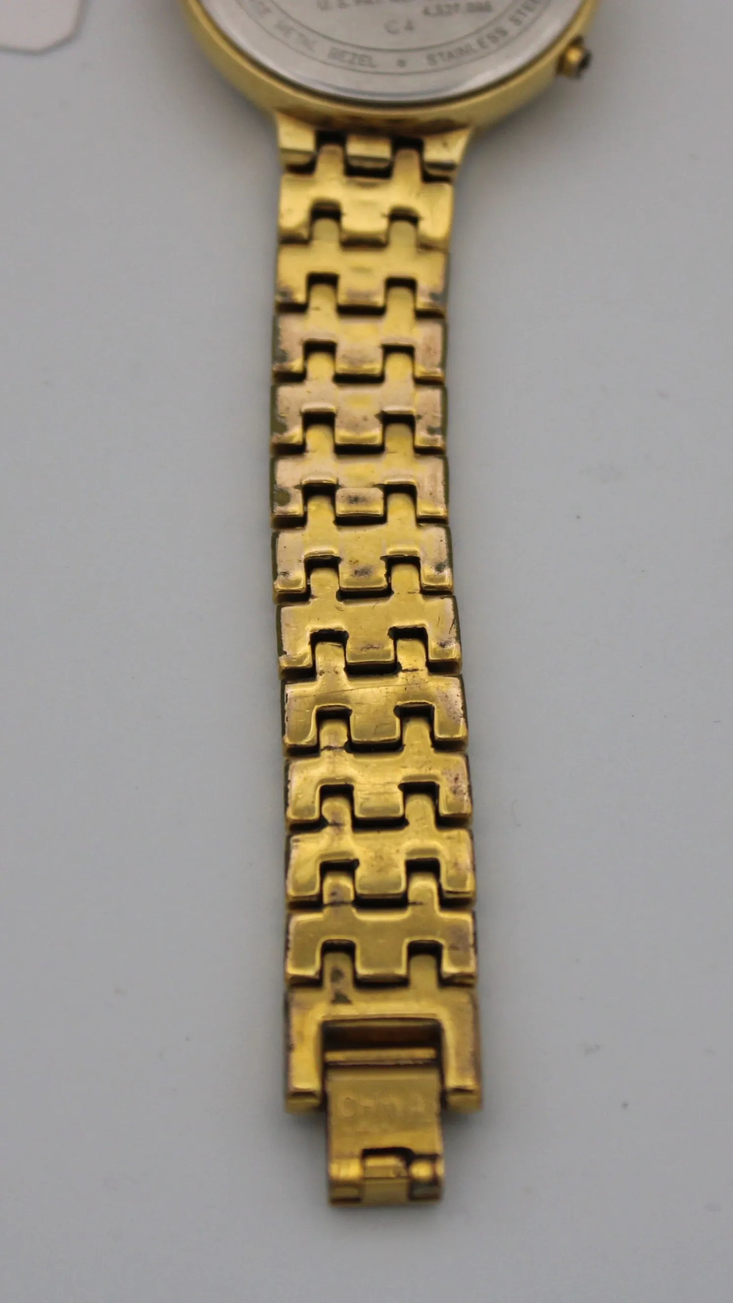 Vintage - Timex Indiglo Gold-Tone Wristwatch