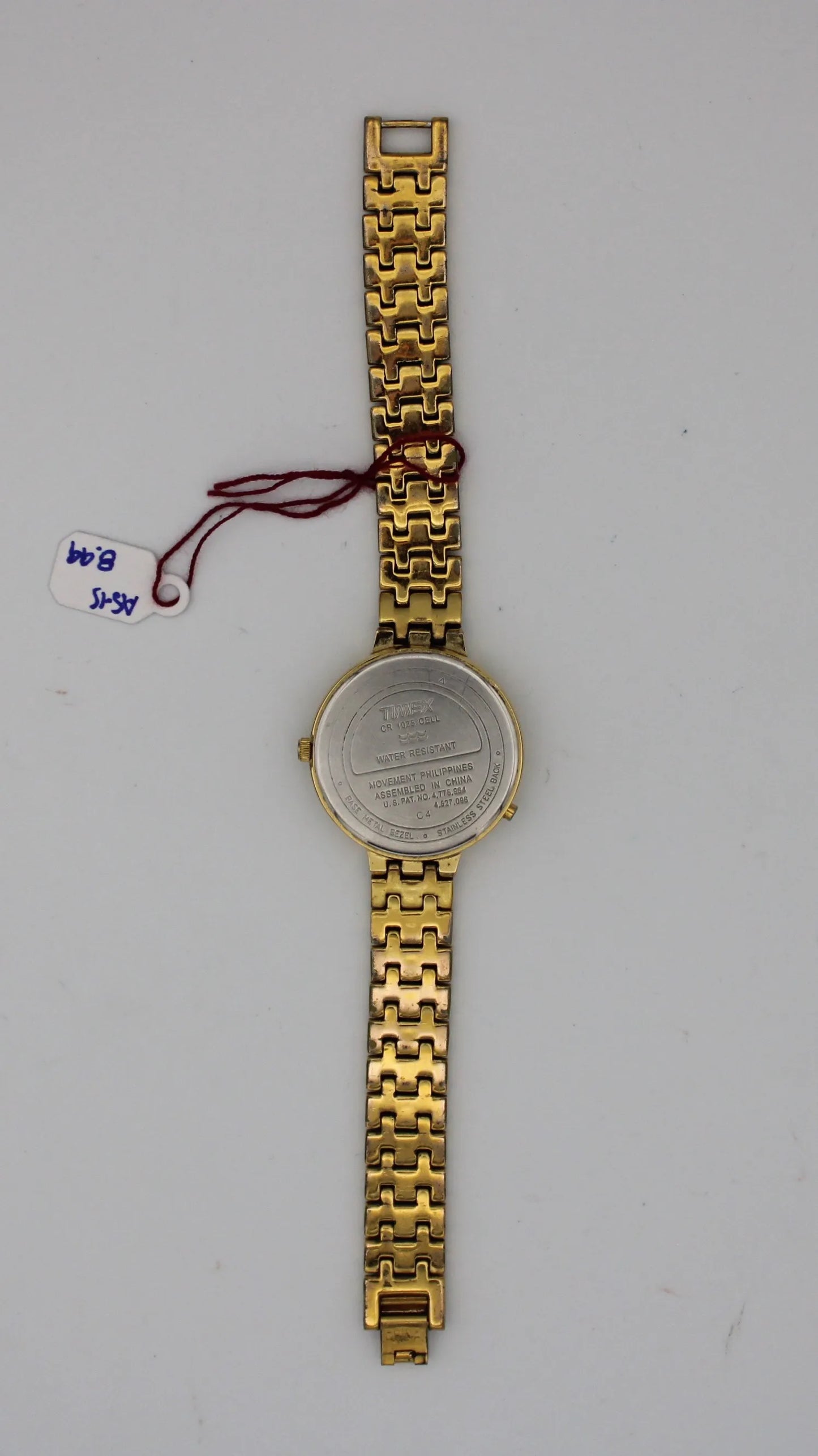 Vintage - Timex Indiglo Gold-Tone Wristwatch