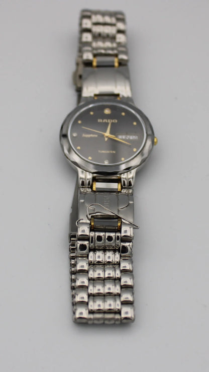 Rado Polished Tungsten Jubile Watch FOR PARTS
