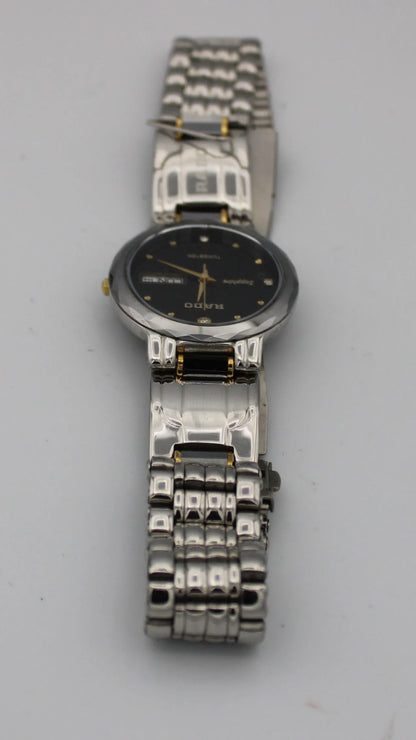 Rado Polished Tungsten Jubile Watch FOR PARTS