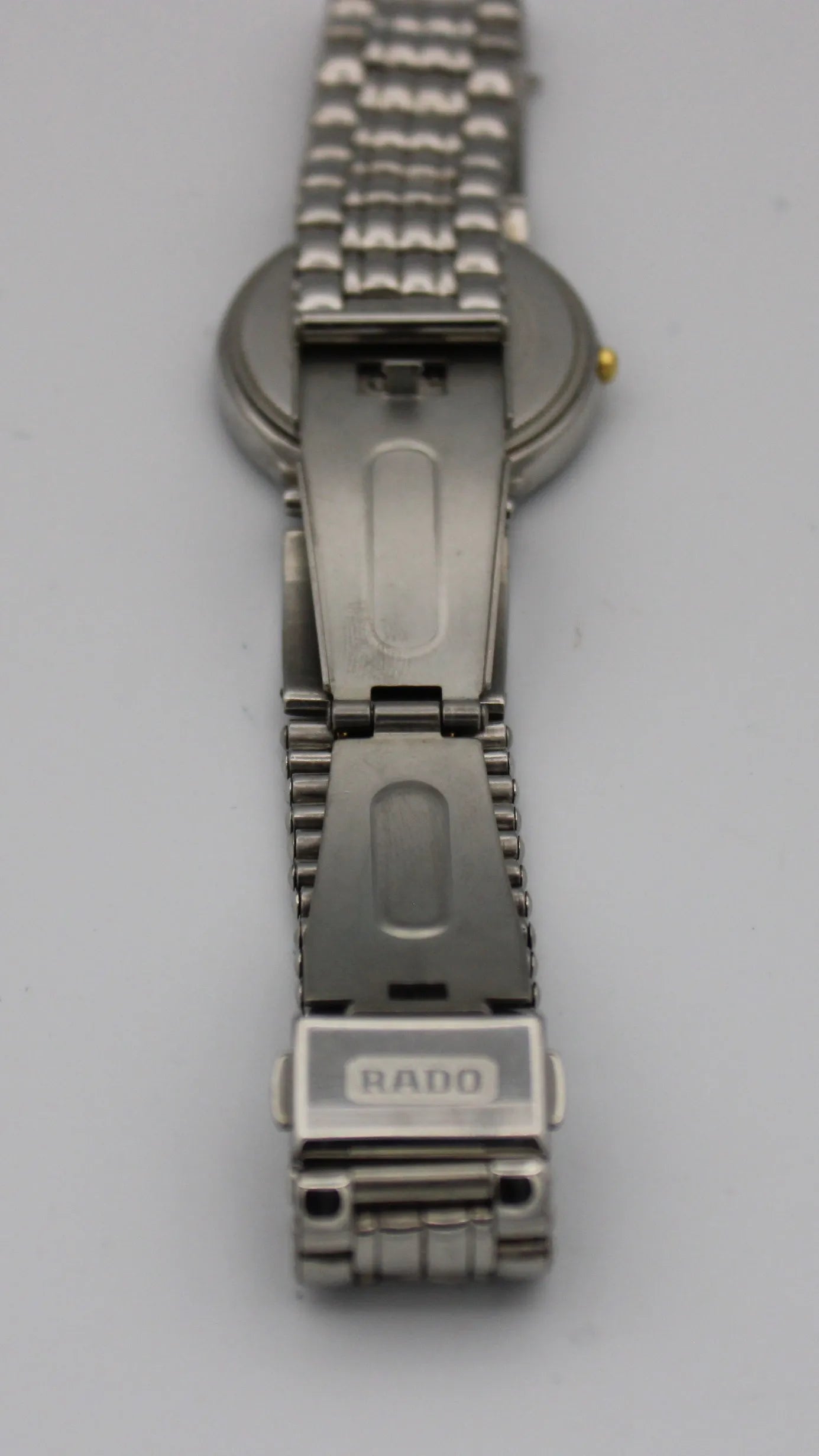 Rado Polished Tungsten Jubile Watch FOR PARTS