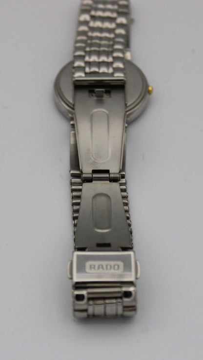 Rado Polished Tungsten Jubile Watch FOR PARTS