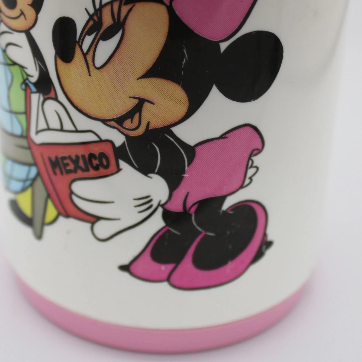 Vintage - The Walt Disney Co & Aladdin - Mickey And Minnie Lunchbox Thermos Only No Cup
