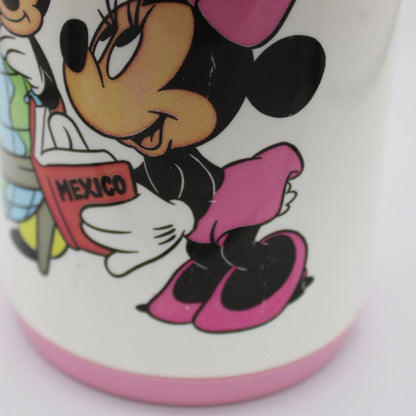 Vintage - The Walt Disney Co & Aladdin - Mickey And Minnie Lunchbox Thermos Only No Cup