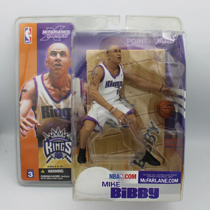 Vintage - McFarlane Toys - NBA Series 3 Sacramento Kings Mike Bibby #10