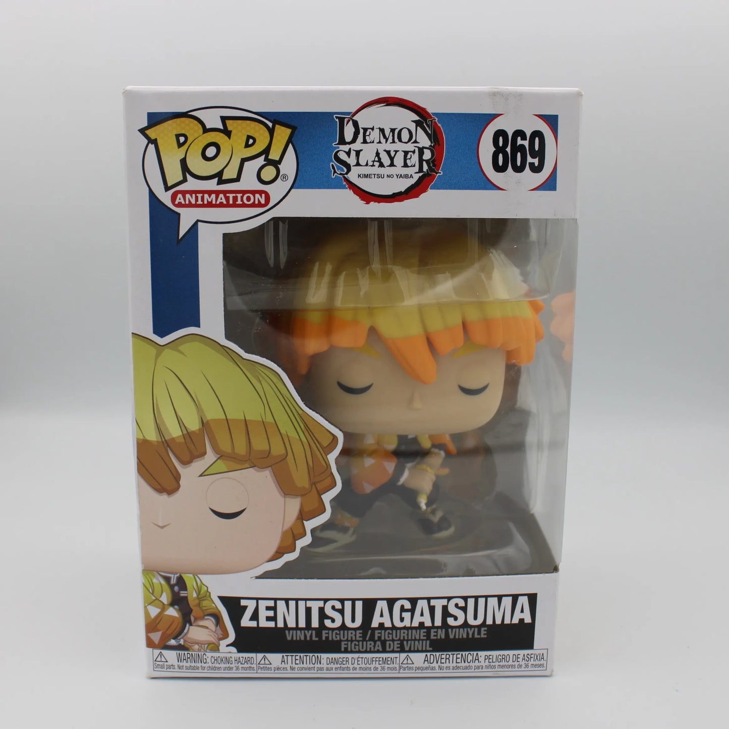 Funko Pop Animation: Demon Slayer Zenitsu Agatsuma #869 Figure