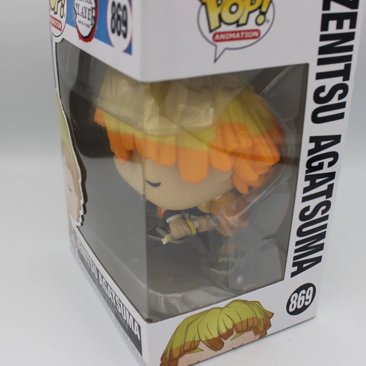 Funko Pop Animation: Demon Slayer Zenitsu Agatsuma #869 Figure