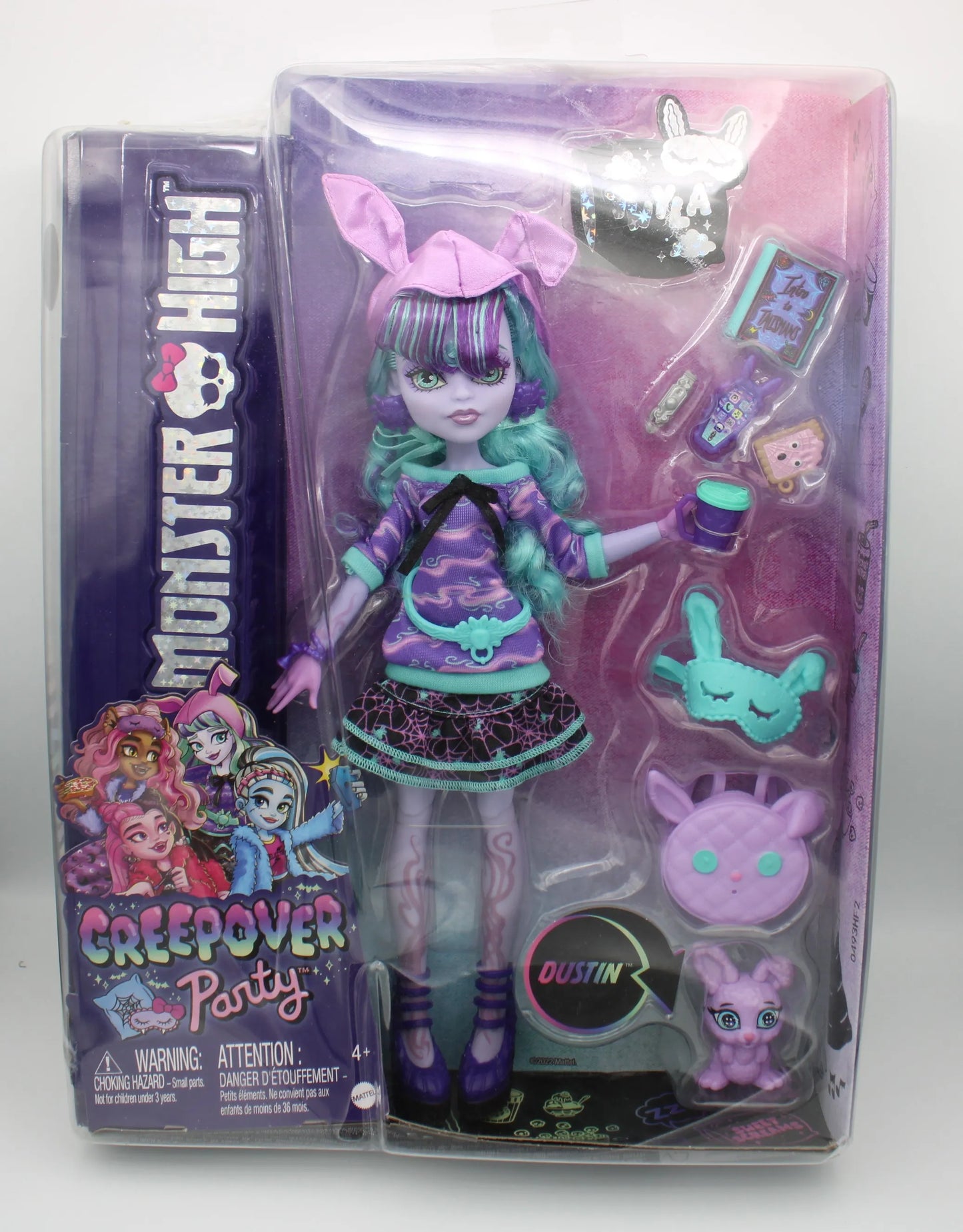 Mattel - Monster High Creepover Party Twyla Doll Damaged Box