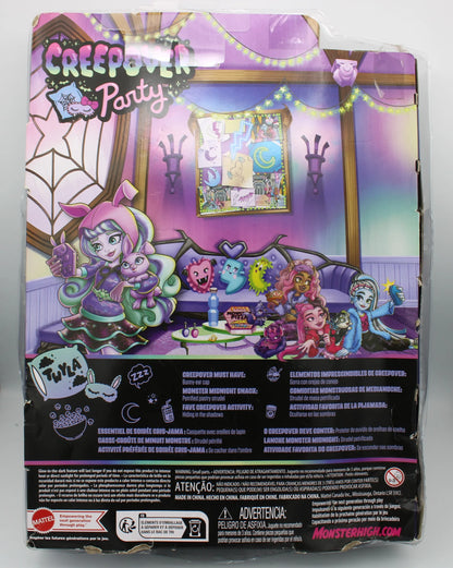 Mattel - Monster High Creepover Party Twyla Doll Damaged Box