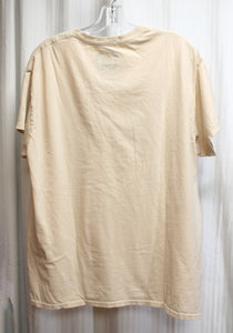Smokey the Bear (Official) - Smokey & Forest Creatures " It's your forest. Take Care of it." Warm Beige T-Shirt - Size S/M