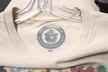 Load image into Gallery viewer, Smokey the Bear (Official) - Smokey &amp; Forest Creatures &quot; It&#39;s your forest. Take Care of it.&quot; Warm Beige T-Shirt - Size S/M