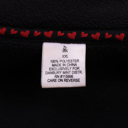 Vintage Y2K - Red Betty Boop Fleece Jacket  - Size 2XL
