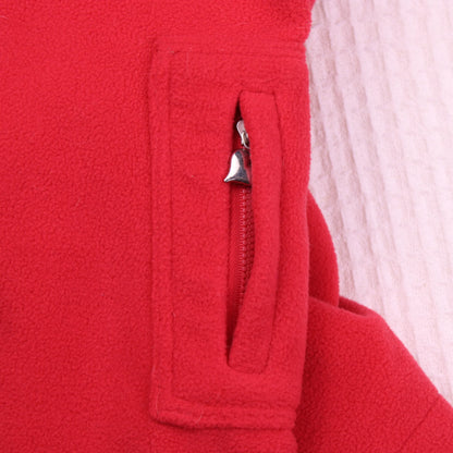 Vintage Y2K - Red Betty Boop Fleece Jacket  - Size 2XL