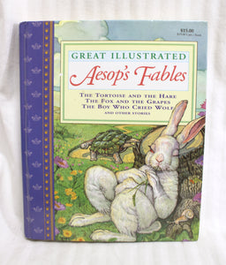 Great Illustrated, Aesop's Fables- Adapted by Rochelle Larkin, Illustrated by Lorna Tomei - Hardback Book