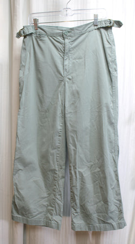Carve Designs - Wide Leg Tencel Blend Cropped Pants - Size 12