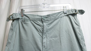 Carve Designs - Wide Leg Tencel Blend Cropped Pants - Size 12