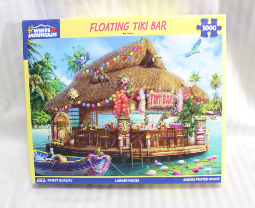 Floating Tiki Bar - White Mountain - 1000 PC Puzzle 24