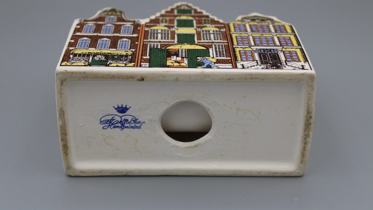 Vintage - Delft Blue Inspired Napkin Holder