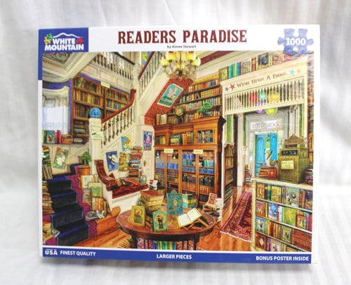 Readers Paradise - White Mountain 1000 PC Puzzle 24
