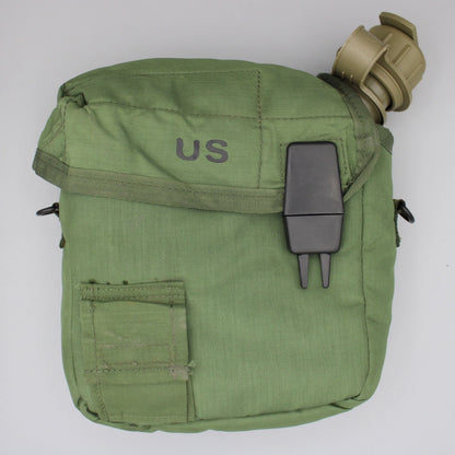 US Military 2-Quart Water Canteen and Cover