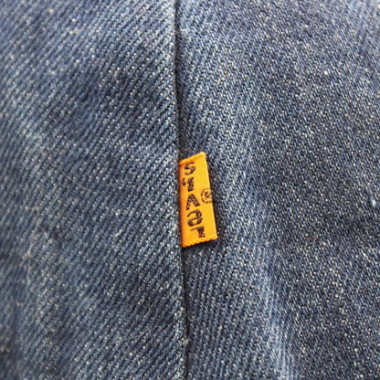 Vintage - Levi's - Reversible Blue Denim Bucket Hat with a Raw Edge