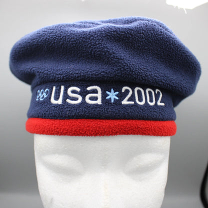 Vintage Y2K - Roots - 2002 USA Winter Olympic Beret