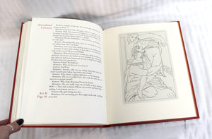 Vintage - The Collector's Library of Famous Editions - Lysistrata- Aristophanes - Illustrations by Picasso - Leather Bound Hard Back Book - Easton Press - 1983