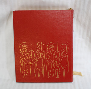 Vintage - The Collector's Library of Famous Editions - Lysistrata- Aristophanes - Illustrations by Picasso - Leather Bound Hard Back Book - Easton Press - 1983