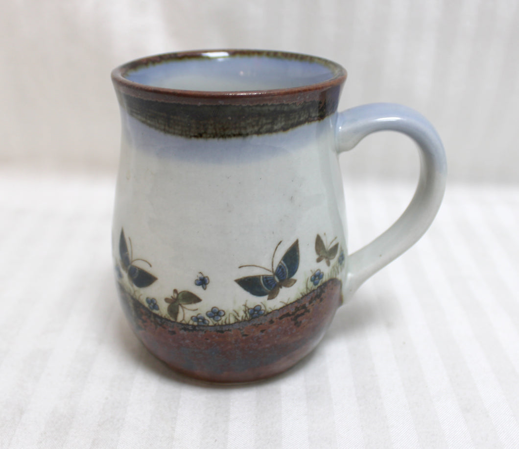 Otagiri Stoneware w/ Butterflies Mug
