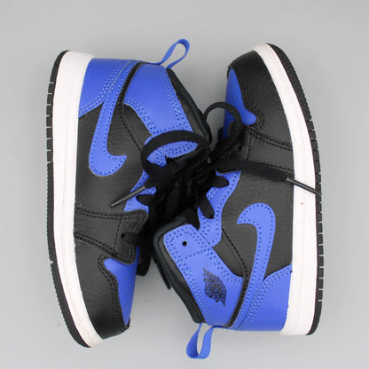 Jordan - Youth - Royal Blue Air Jordan 1 Mid - 8C